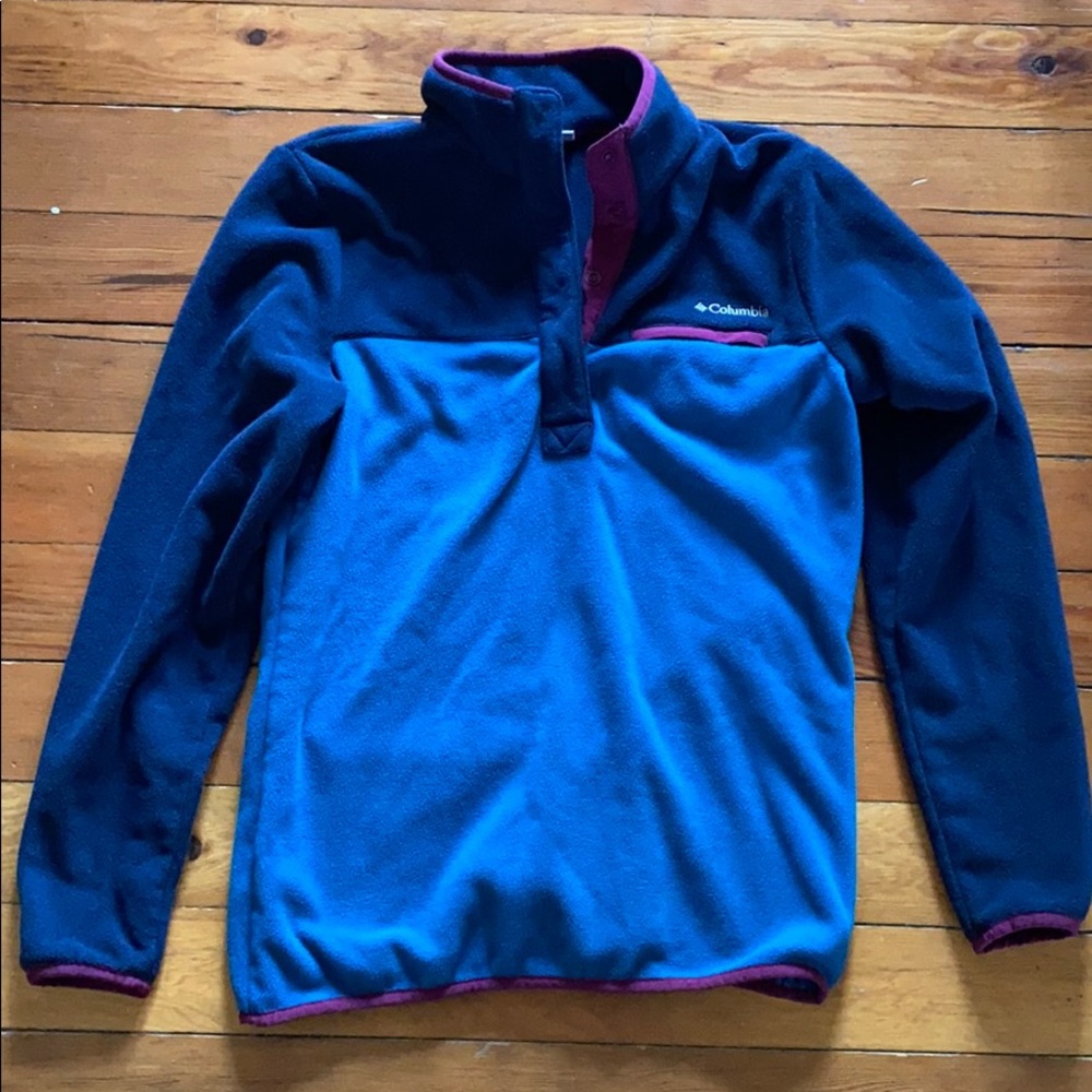 Columbia Button Pullover